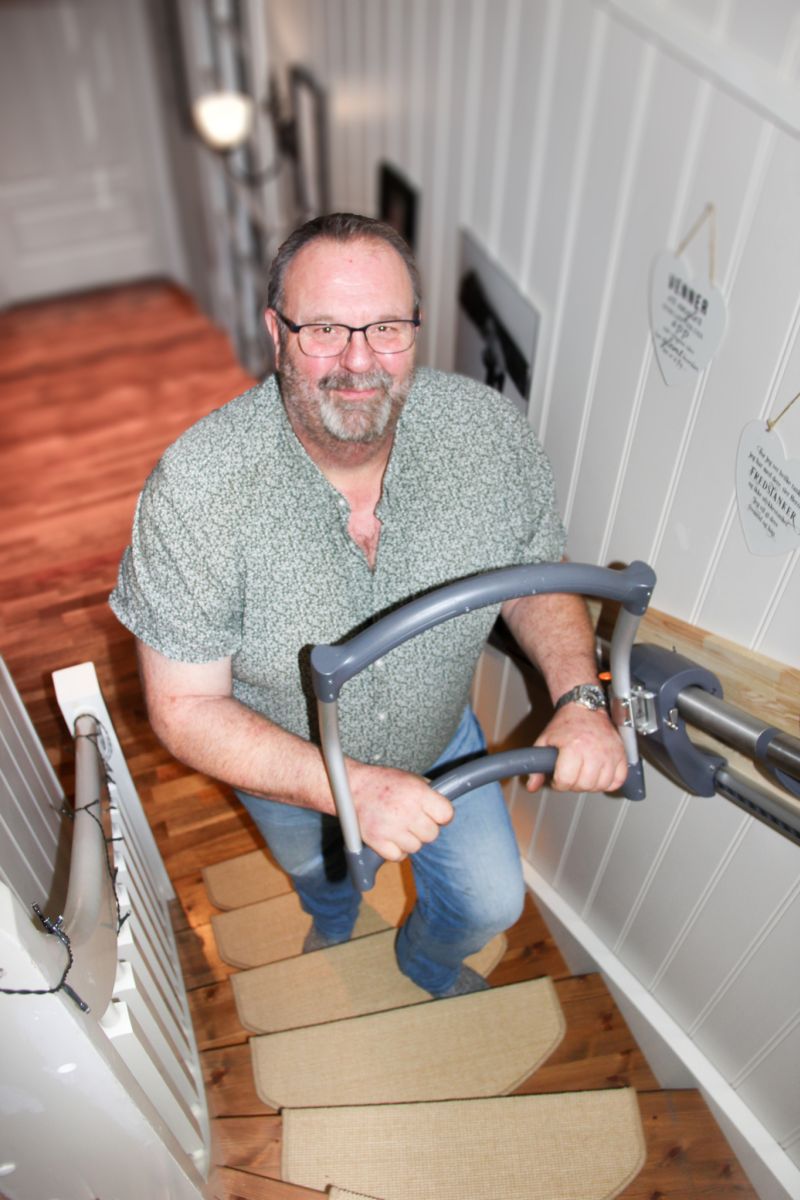 Svein Ove med AssiStep