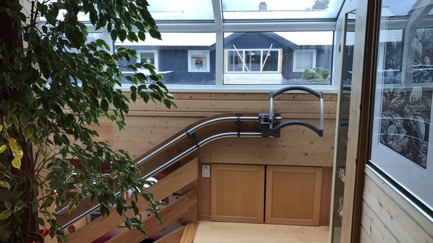 AssiStep er en diskret og plassvennlig løsning for trappemobilitet